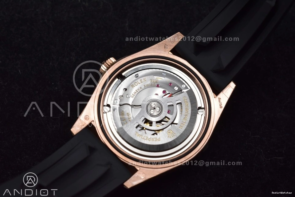 Best A23J Gray Upgraded Oysterflex Skydweller RG 1104 Edition Strap on Noob Dial 1012
